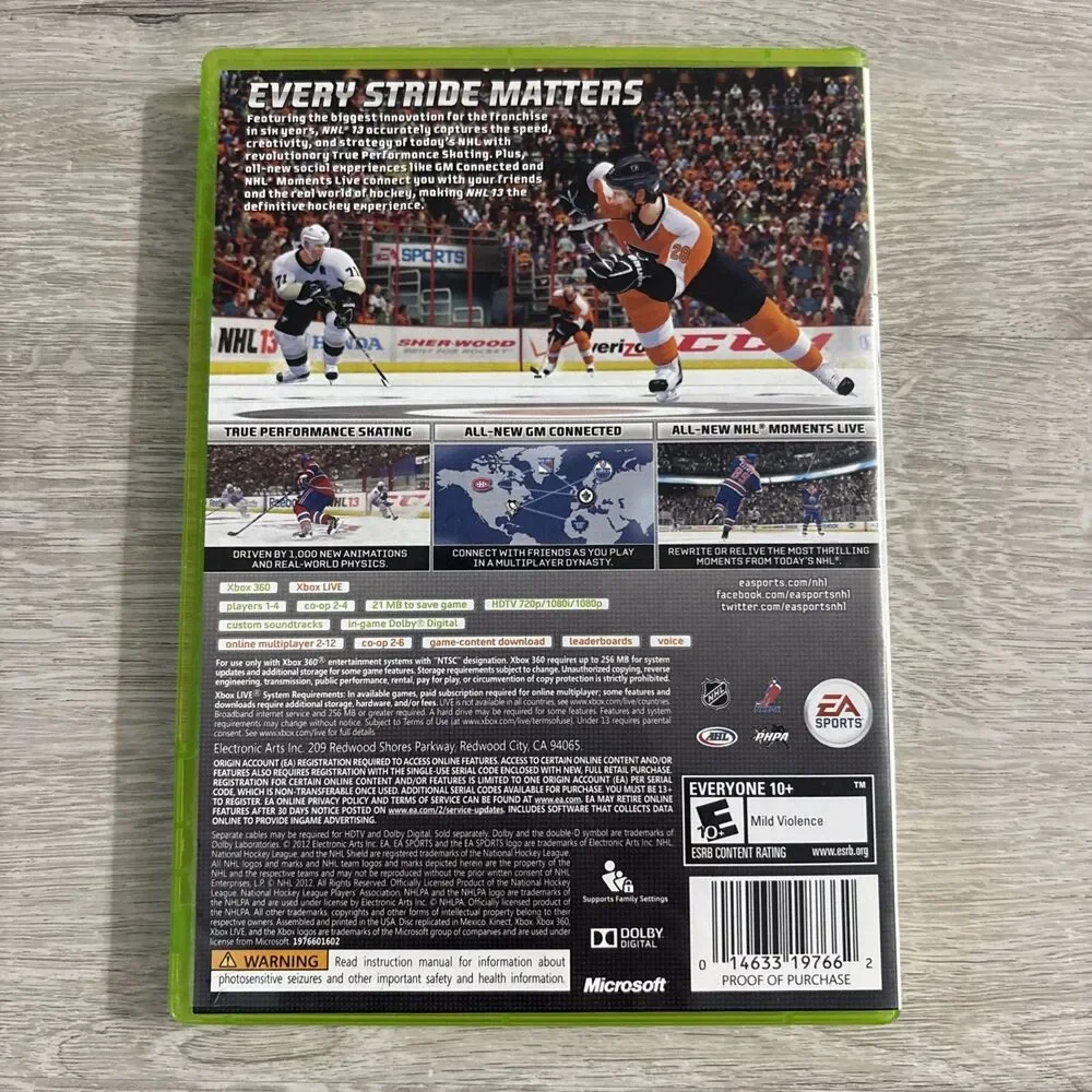 NHL 13 (Microsoft Xbox 360, 2012)